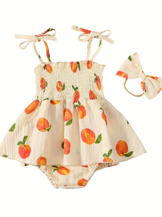 Just Peachy Romper